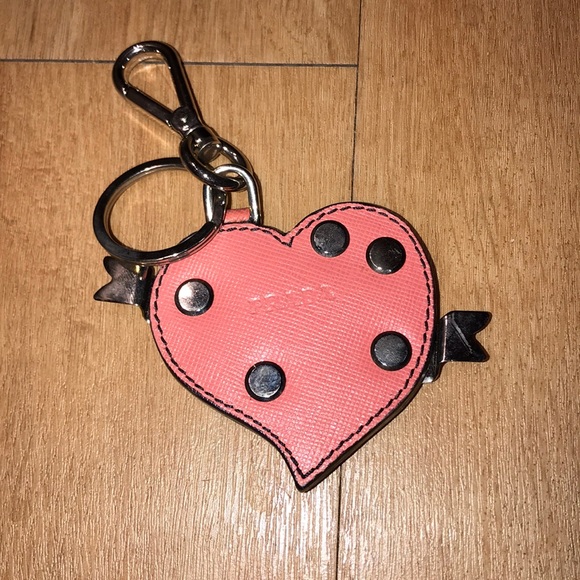 Prada Other - Prada Light Pink Heart Keychain